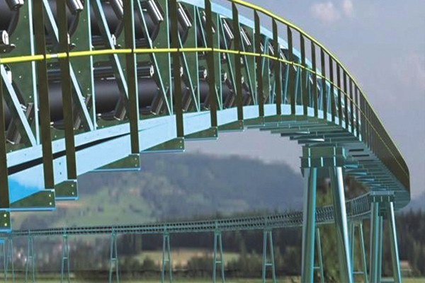 管狀帶式(shi)輸送機-未(wei)來帶式輸(shu)送機發展(zhan)道路